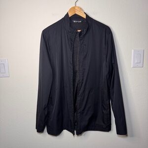 Travis Mathew Performance Lightweight Jacket Men's XL Black Golf Active